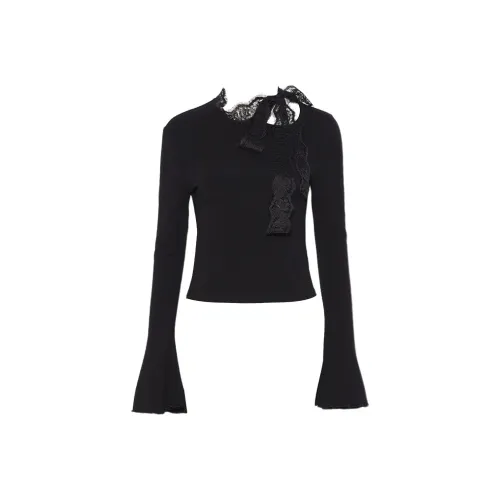 DPLAY Классический черный Женские T-рубашки