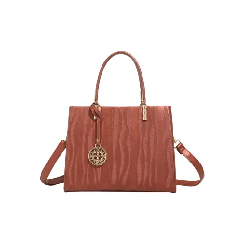 PESASRIE Микрофибра Синтетическая Кожа Сумка Женская Красная