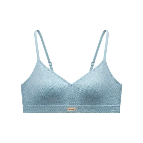 Manifen Джинсовый синий Женский Бюстгальтер