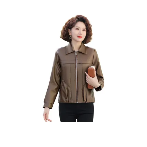 PIERRE CARDIN Кожа Куртка Женская