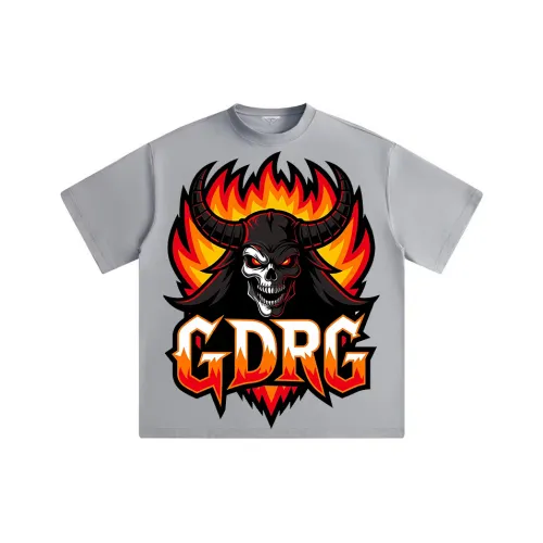 GDRG Cooling Gray Unisex T-Shirts GDRG Охлаждающие Серые Унисекс Футболки