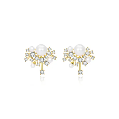 MCK 925 стерлинговое серебро серьги-гвоздики женские