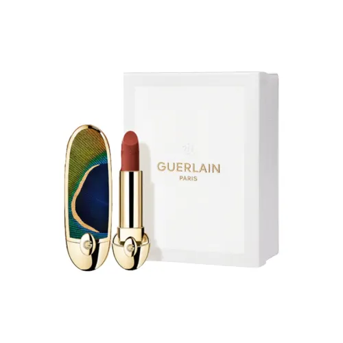 GUERLAIN Фестиваль Циси Ограниченная серия Павлин Перо Помада Велюр Цвет лица