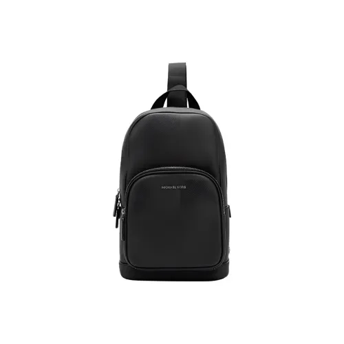 MICHAEL KORS MK Cooper Кожа Плечо Сумка через плечо Сумка для ноутбука Мужской Черный