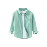 Зеленая рубашка (без подкладки)