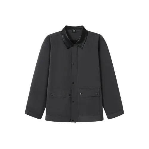 WAYNEXZAVIER Темно-серый Мужские Куртки