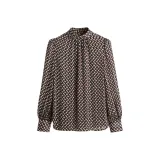 Тёмно-коричневый / Узор