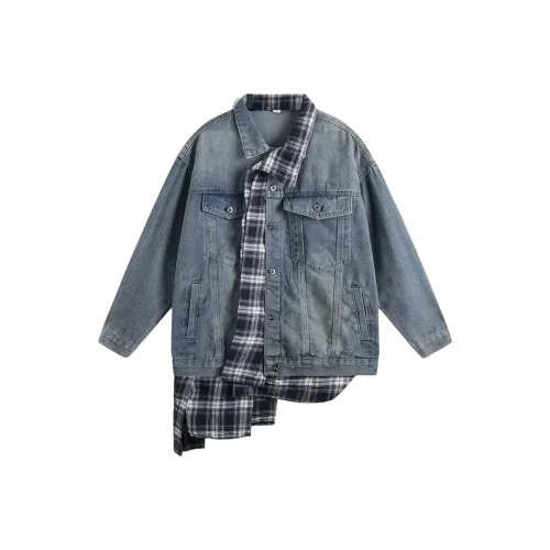 Caramella Синий Унисекс Джинсовые куртки