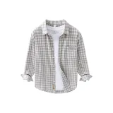 Gray White Plaid (Только рубашка, нет нижнего белья)