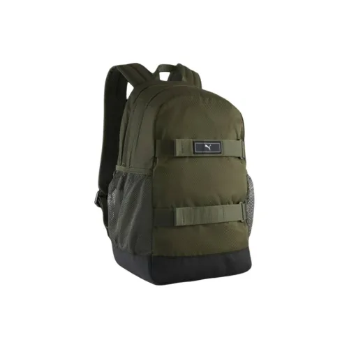 PUMA Multicolor Backpack Regular Men's Olive Green PUMA Многоцветный Рюкзак Стандартный Мужской Оливково-Зеленый