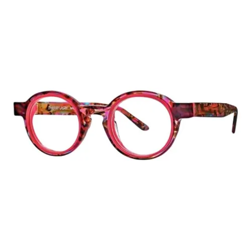 Thierry Lasry Ацетат Круглые Солнцезащитные очки Унисекс Розовые