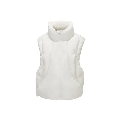 Skechers Sports Alliance Series Пуховый жилет Женский Зефирно-белый 0074