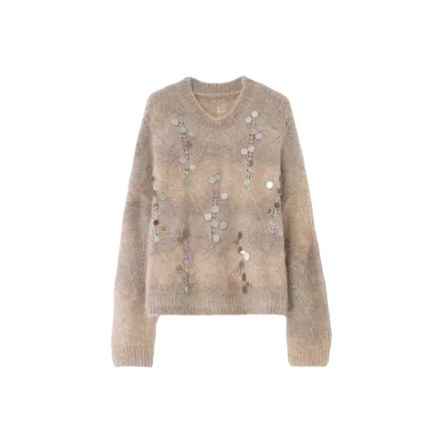 MITX Бежевый Женский Трикотаж