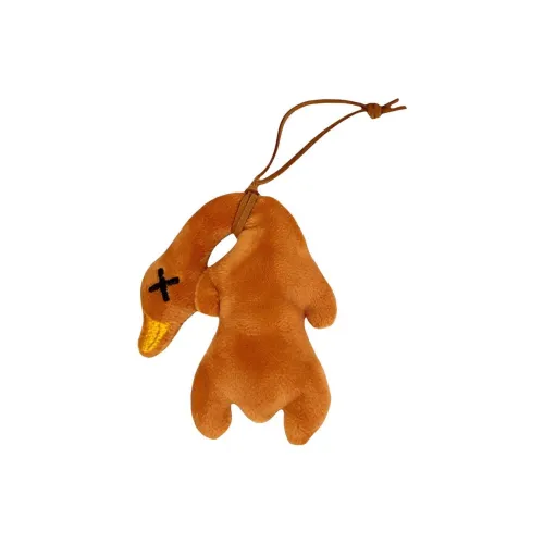 JOY FUER Цвет меняющаяся плюшевая подвеска в виде жареной утки высота 8,5 см