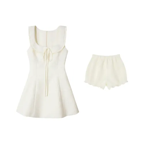 UENA Бежевый В наличии Женские Платья без рукавов