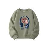 Серо-зеленый наушники