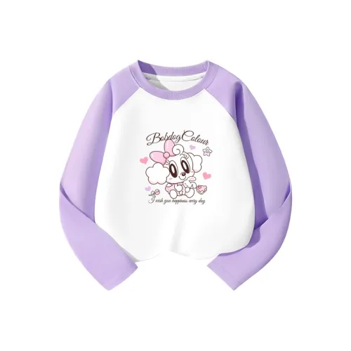 BOBDOG Длинный рукав Т-рубашка Осенняя 1 упаковка Детская