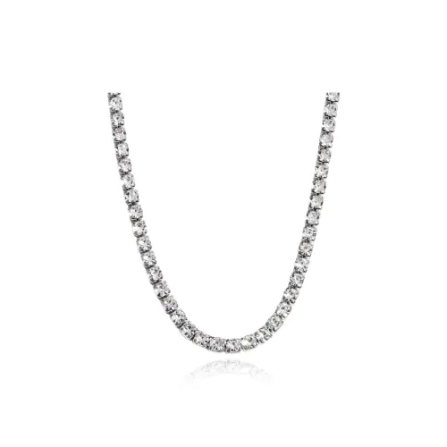 FOREVER MELODY Сплав Ожерелья Мужской Серебряный