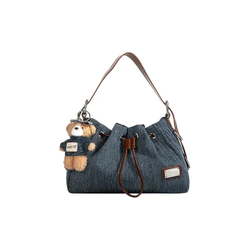 MARKANGARO ПУ (полиуретан) с полиэстером сумка через плечо сумка стандартная женская коричневый черный