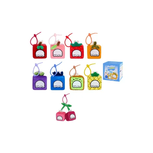 CozyWorld x MashiMaro Фруктовая серия Cube Companion Rogue Кролик Co Branded Брелок-антистресс Слепые коробки 1 END Коробка