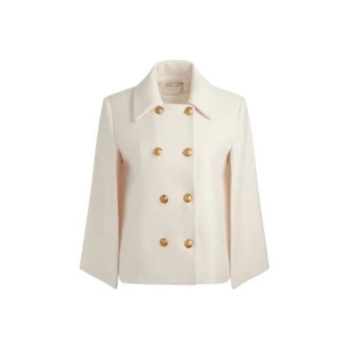 ALICE+OLIVIA Белый Женские Плащи