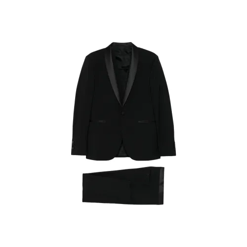 Tagliatore Черные Мужские Деловые Костюмы