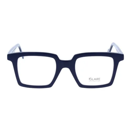 Glare Ацетат Квадратные Оправы для Очков Унисекс Синий