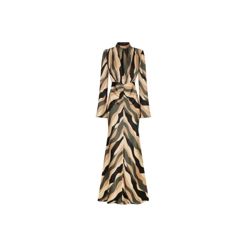 Shona Joy Длинное платье с длинными рукавами женское