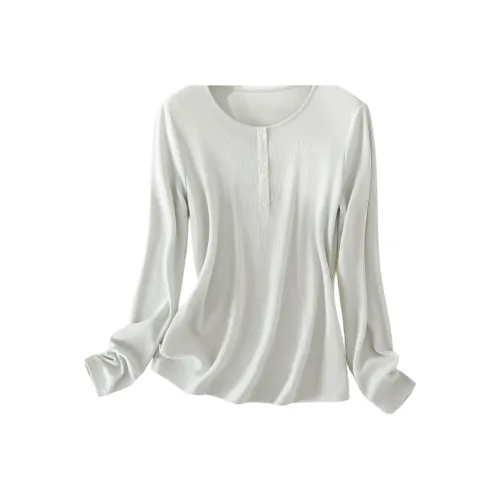 IHIMI Светло-зеленые женские футболки T