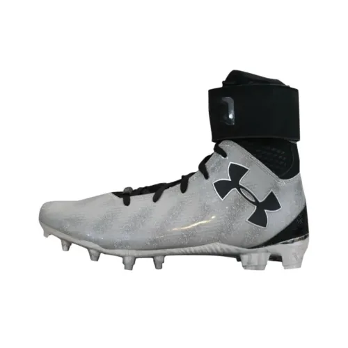Under Armour C1N MC Футбольные бутсы Мужские Серебристо-Черные