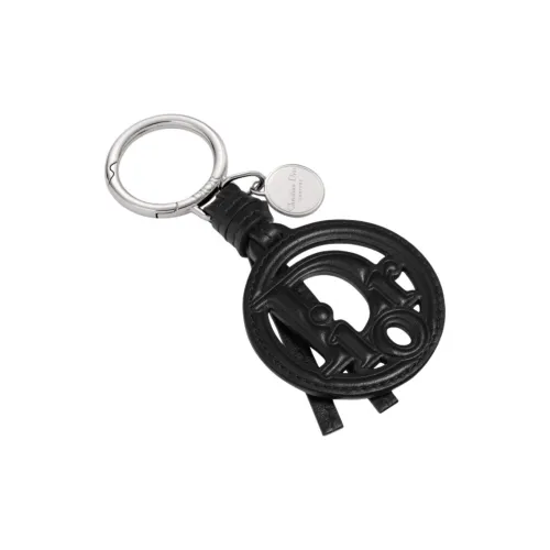 DIOR Телячья кожа Брелоки Мужской Черный