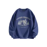 [Весна-осень Плотный] Синий (Mb Дикая природа Время)