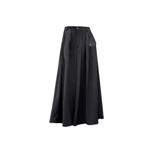 DJ.SPIRIT Черный Унисекс Повседневные Штаны