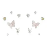 Серьги "Ледяной Прозрачный Бабочка", Комплекты Одежды