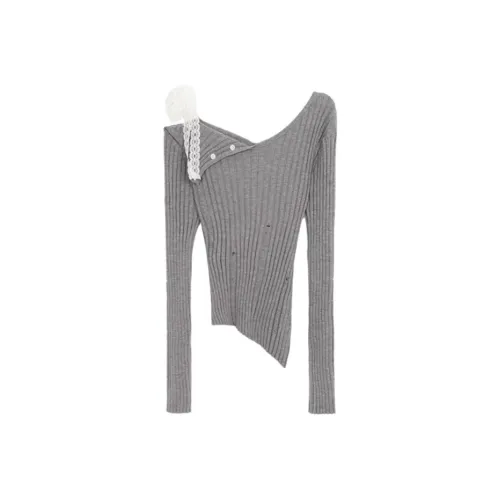 IUNOP Облегающий крой Длинный рукав Т-рубашка для женщин