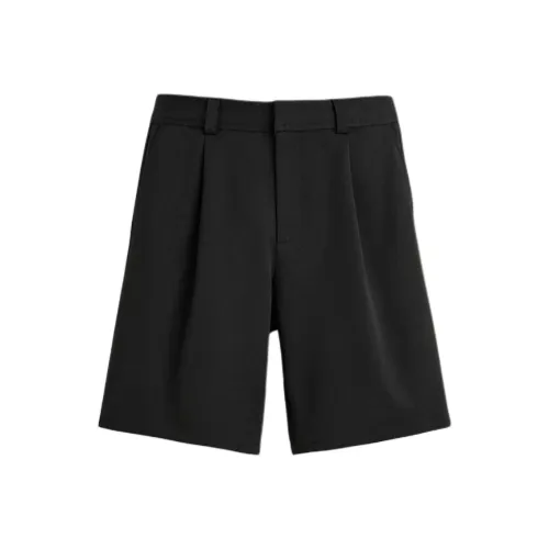 ZARA Черные Мужские Повседневные Шорты