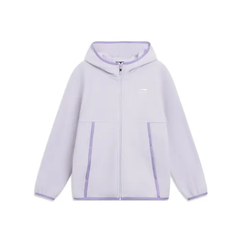 LINING YOUNG Толстовка Sportlife Морская соль Фиолетовый Детский