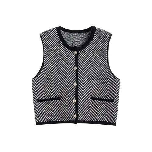 Tonlion Черный тон Женская трикотажная одежда