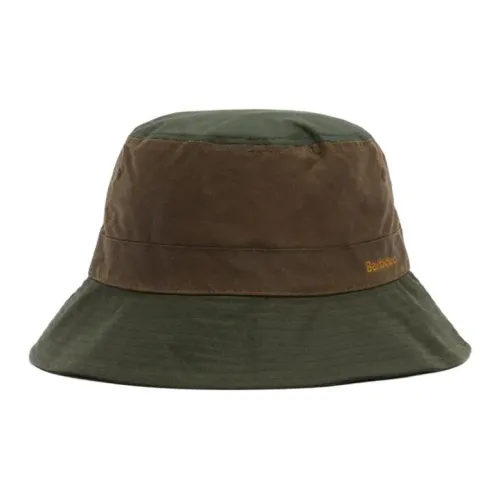 BARBOUR Cotton Bucket Hats Мужской Зеленый