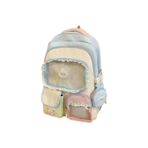 Meter Elementary School Students Большая емкость Хорошо выглядит Средняя школа Женские Рюкзак Обычный Нет Цветовая схема