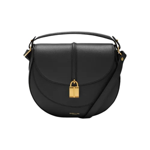 DeMellier Сумка через плечо из кожи сумка на плечо женская черная