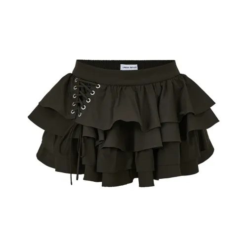 URBAN REVIVO Повседневные Мини Юбки _ Женская одежда Женская