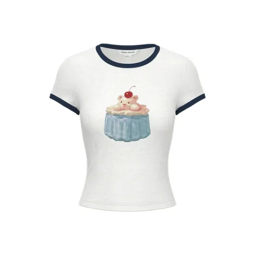 URBAN REVIVO Стандартная T-рубашка Женская одежда Женская