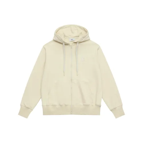 MLB New York Yankees Basic Collection 25FW Толстовка Унисекс Deep Айвори