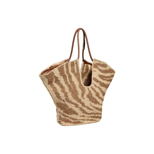Zimmermann Рафия Сумка через плечо Женская Бежевая и Коричневая