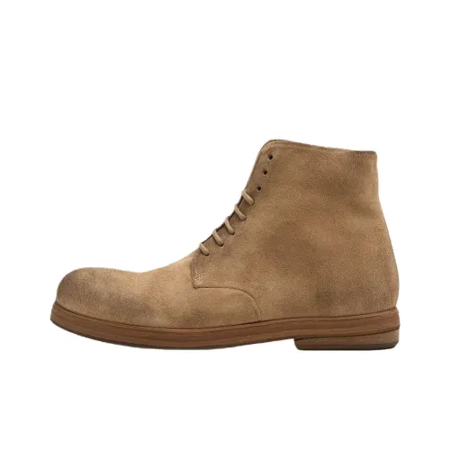 Marsèll Zucca Zeppa Короткий Мартин Boot Женские Коричневый