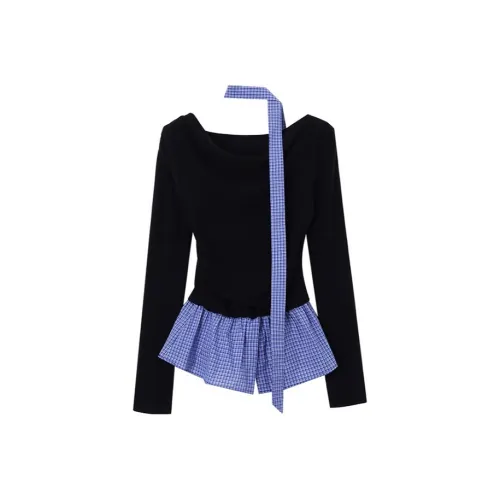 MIMOSA CHUR Черный Женские T-рубашки