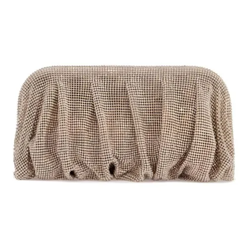 BENEDETTA BRUZZICHES Стразы Клатч Женские Золото