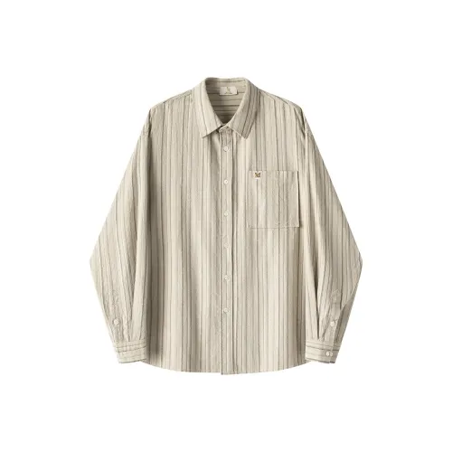 WILLIAM FOX SONS Хаки Унисекс Рубашки