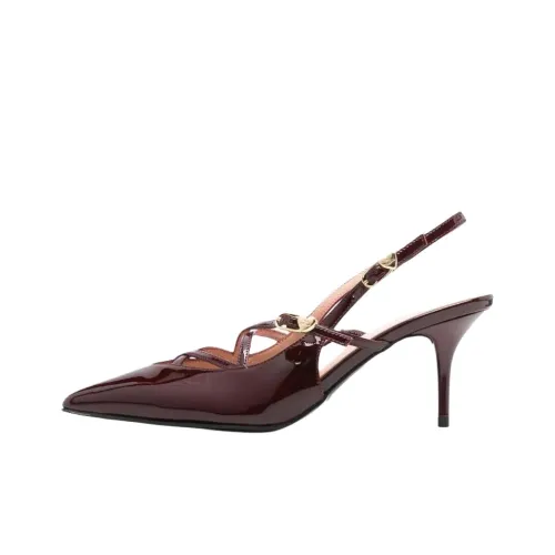 LOVE MOSCHINO Узкий каблук Высокие каблуки 9,5 см Женские Красный